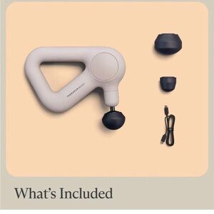 New in Box Therabody Cream massage gun